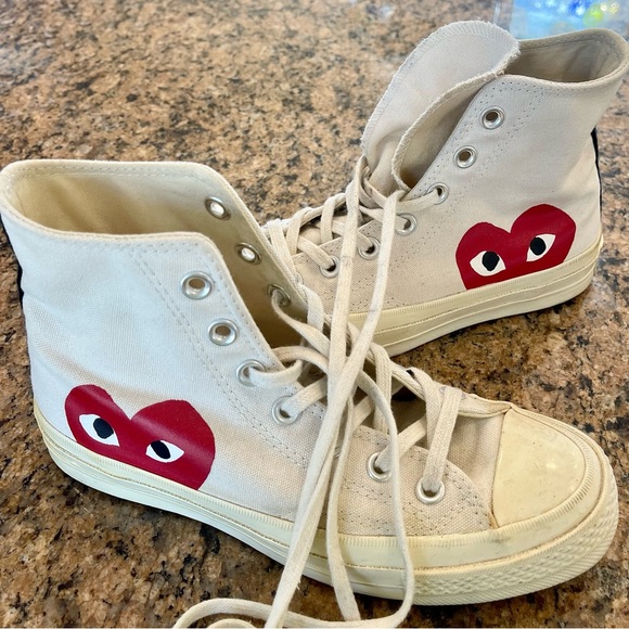 Comme des Garcons Other - Commes Des Garçons CDG Converse high top sneakers